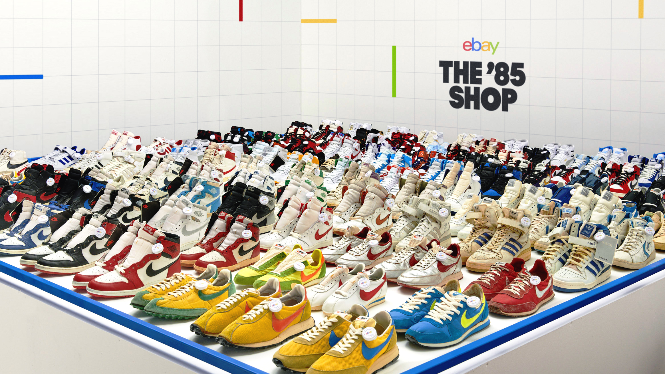 eBay Opens “The '85 Shop” Featuring the Greatest Collection of Original Air  Jordan 1s Ever Assembled