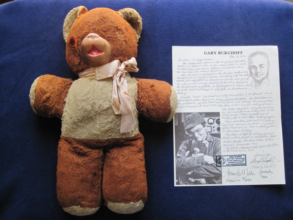 ORIGINAL TEDDY BEAR TIGER Used on MASH TV SERIES