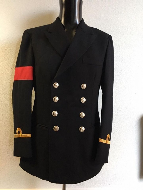 MICHAEL JACKSON owned and worn black Military jacket no glove fedora signed