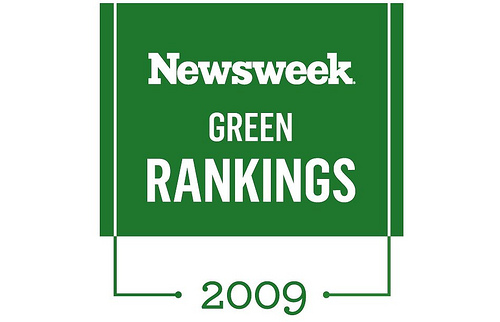 Newsweek Green Rankings 2009 Logo